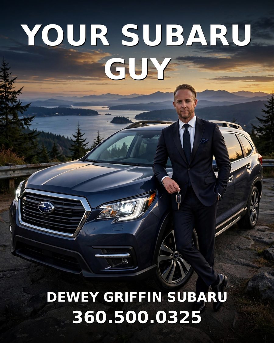 Geordie Parker — Your Subaru Guy at Dewey Griffin Subaru, Bellingham WA